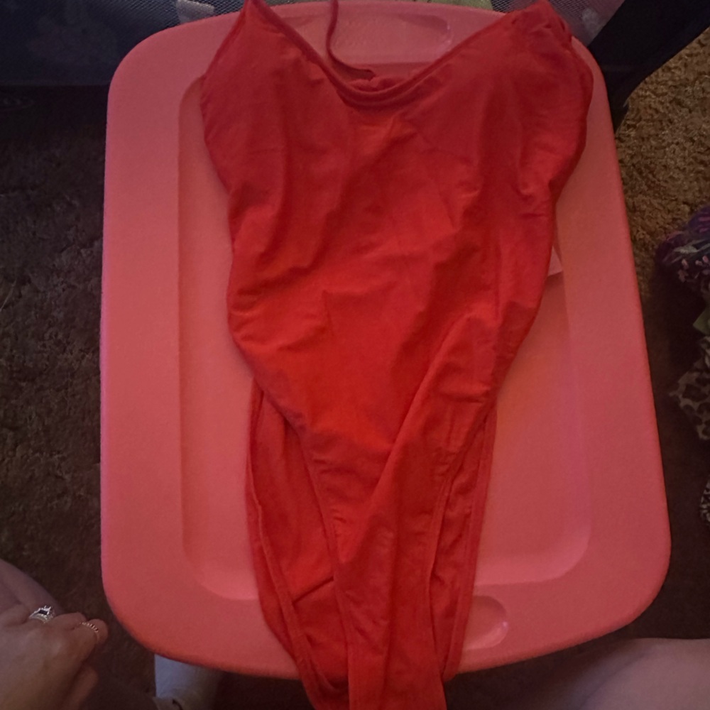 Red One-Piece Swimsuit NWT